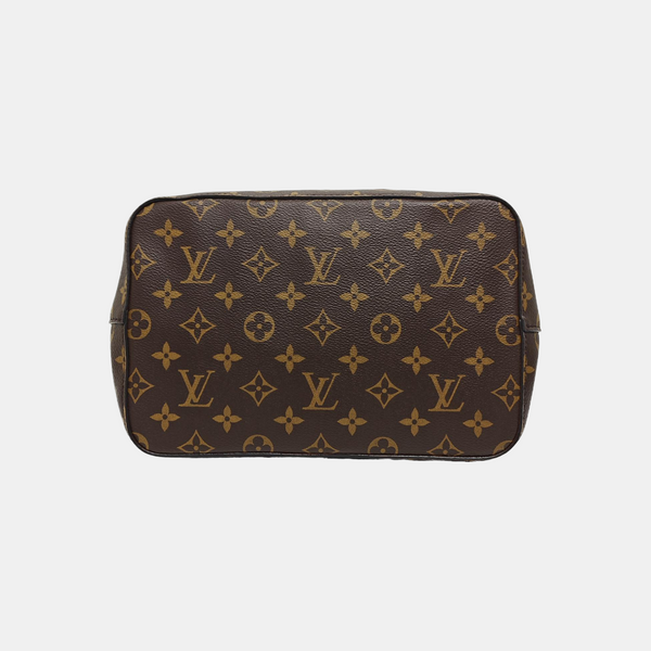 NÉONOÉ MM Monogram Coated Canvas Brown