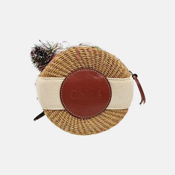 Woody Small Straw Beige