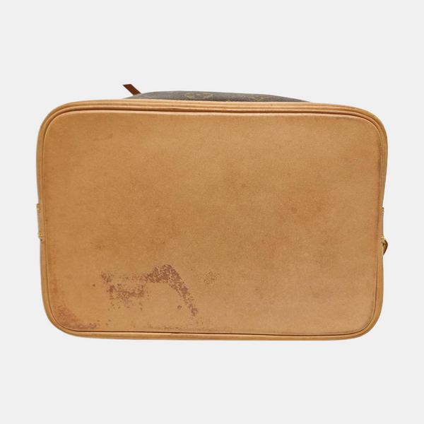 NOÉ BB Monogram Coated Canvas Brown