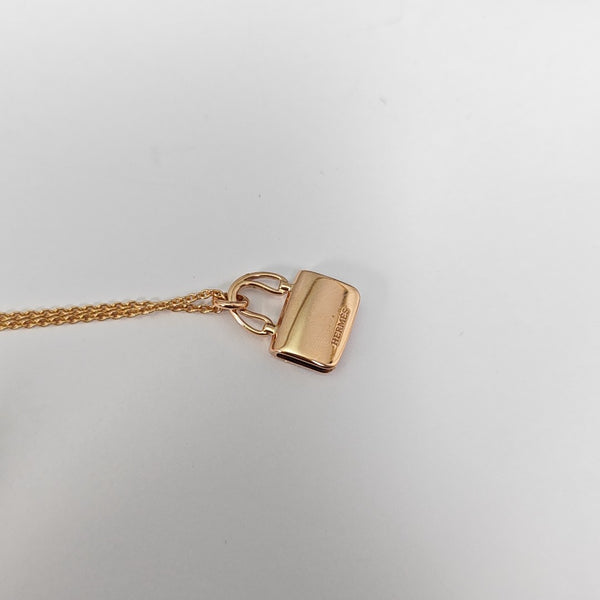 Amulettes Constance 18k Rose Gold Necklace