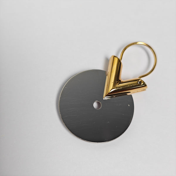 Metal Gold Stud Earrings