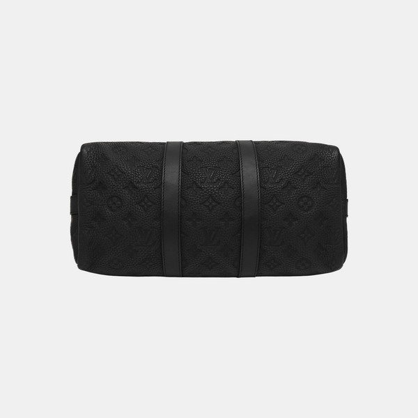 KEEPALL 35 Monogram Calfskin Black