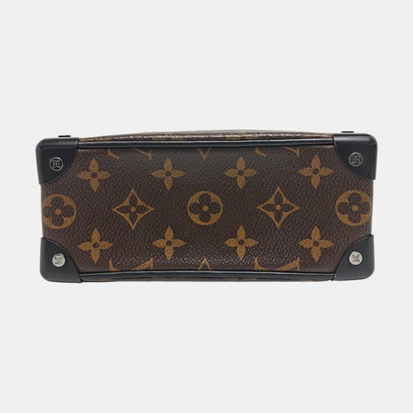 SOFT TRUNK Mini Monogram Coated Canvas Brown