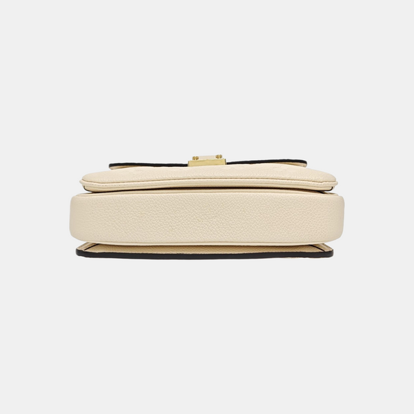 MÉTIS EAST WEST Monogram Calfskin Beige
