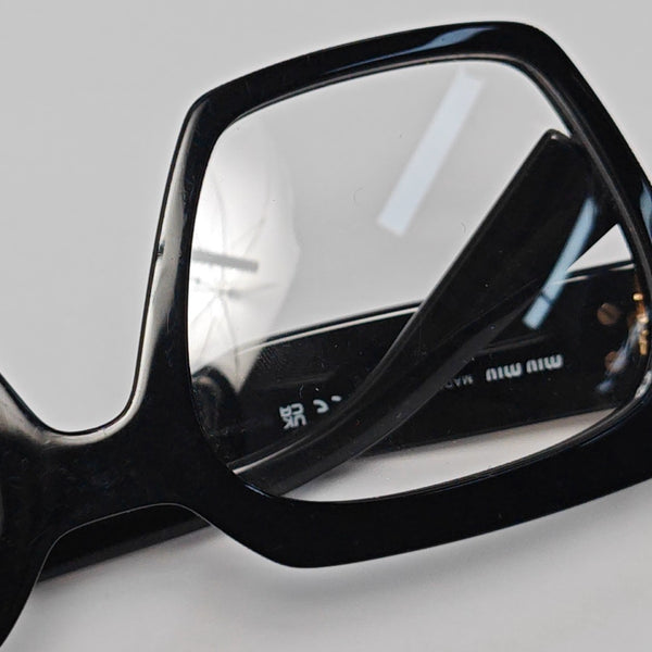 Synthetic Eyeglasses Black
