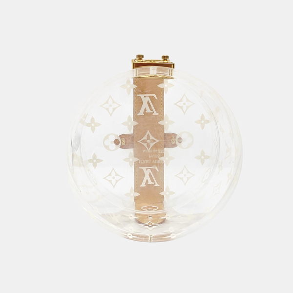 BOX SCOTT Monogram Plastic Clear