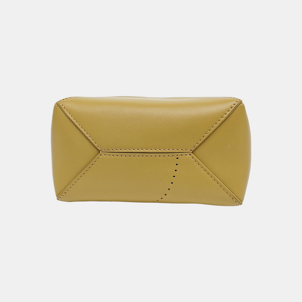 Puzzle Fold Mini Calfskin Beige