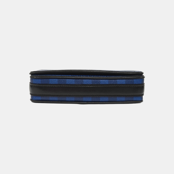 STUDIO Damier Coated Canvas Blue