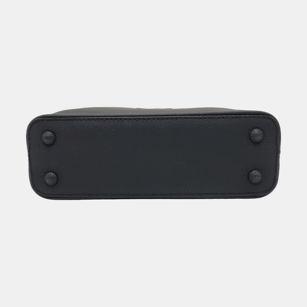 CAPUCINES Mini Calfskin Black