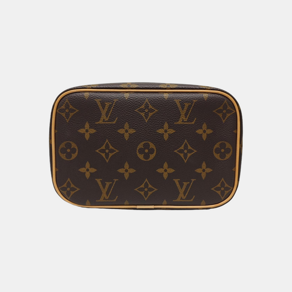 NICE Mini Monogram Coated Canvas Brown