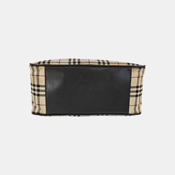 Canvas Top Handle Bag Beige