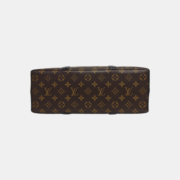 WEEK-END PM Monogram Coated Canvas Brown