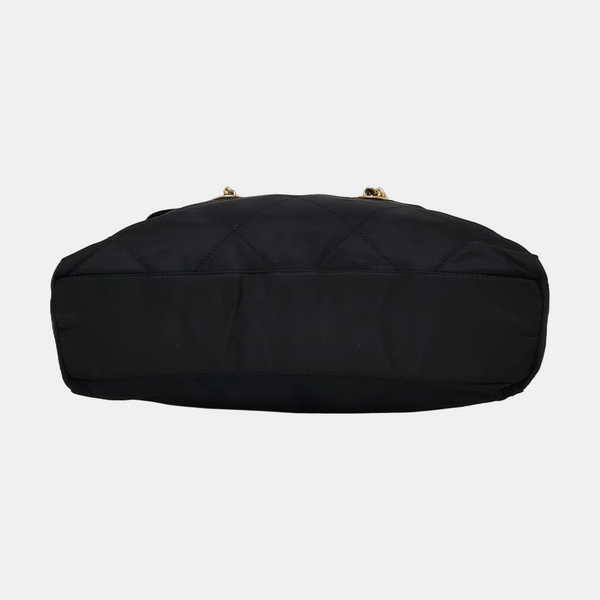 Quilted Nylon Black