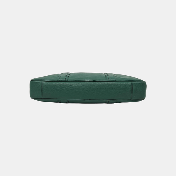 Calfskin Top Handle Bag Green