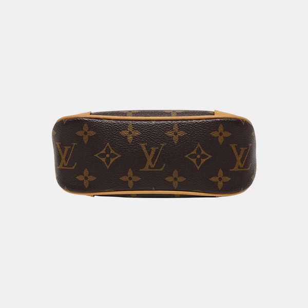 BOULOGNE Nano Monogram Coated Canvas Brown