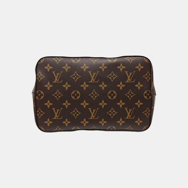 NÉONOÉ MM Monogram Coated Canvas Brown