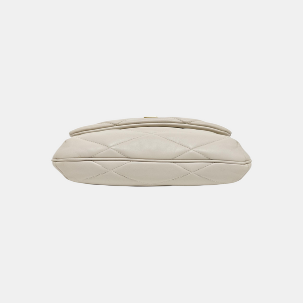 LE 57 Quilted Lambskin White