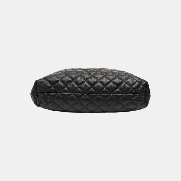 ICARE Extra Large Quilted Lambskin Black