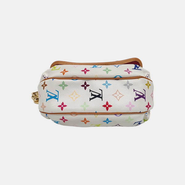 LV × TM ANNIE Monogram Coated Canvas White