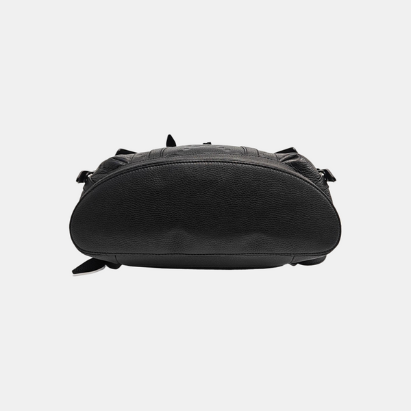 Monogram Calfskin Backpack Large Black