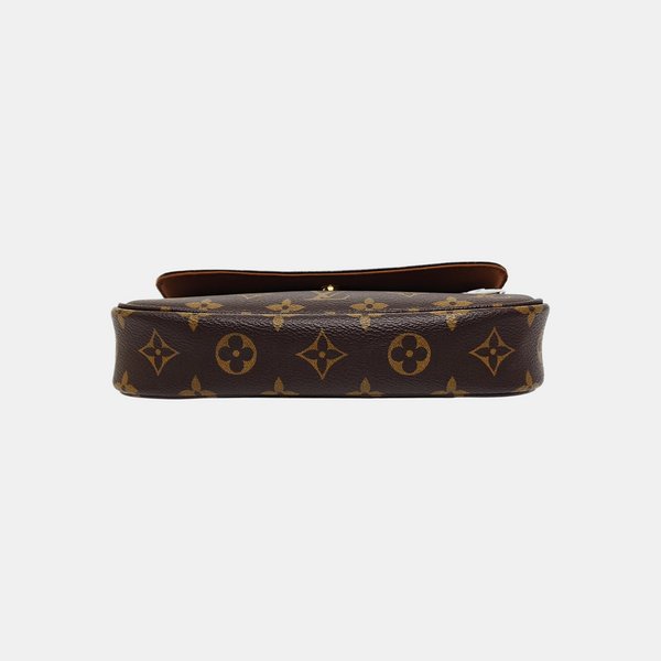 IVY Monogram Coated Canvas Brown