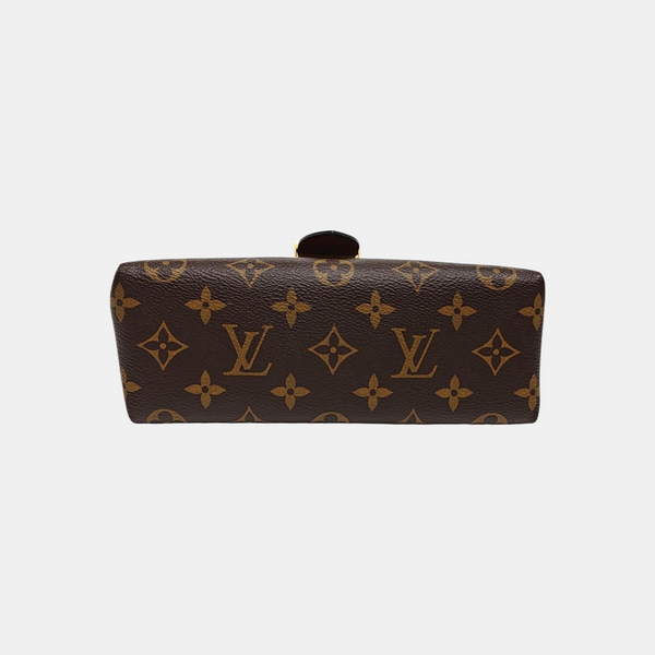 LOCKY BB Monogram Coated Canvas Brown