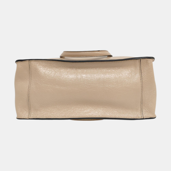 Flip Large Calfskin Beige