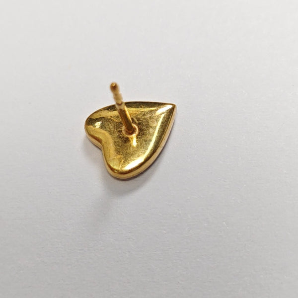 Metal Gold Stud Earrings