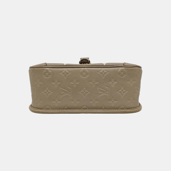 DIANE Monogram Calfskin Gray
