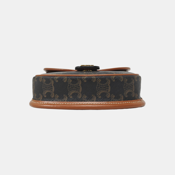 BESACE Mini Coated Canvas Brown