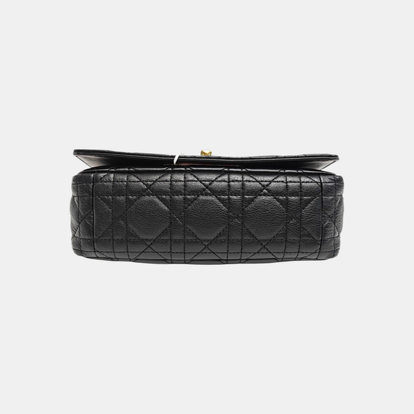 Dior Caro Small Cannage Calfskin Black