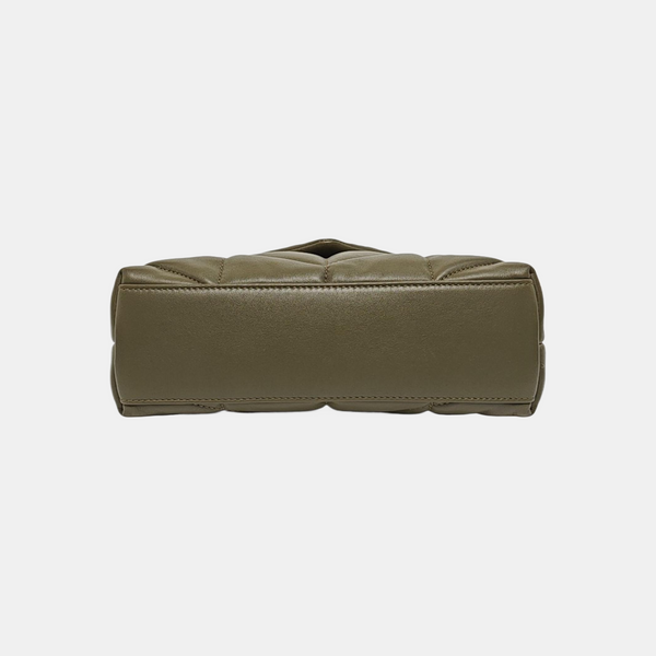 PUFFER TOY Mini Quilted Lambskin Green