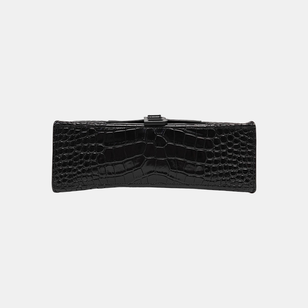 Hourglass Small Calfskin Black