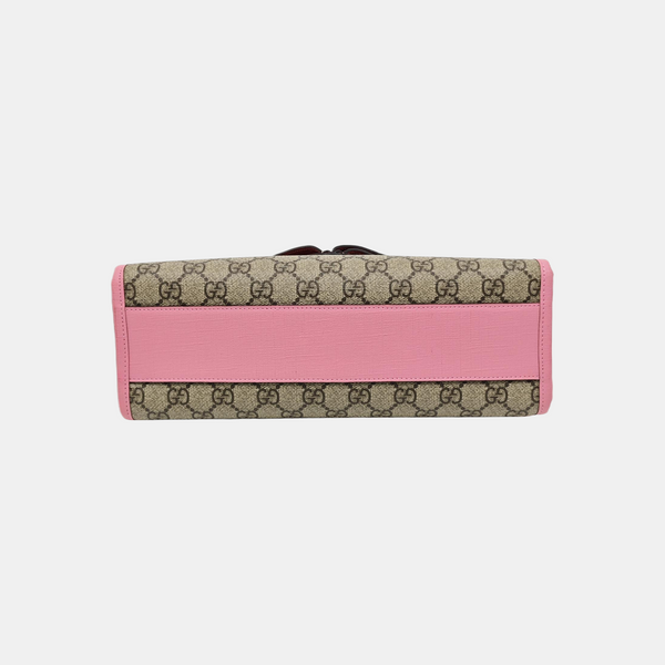 Children’s GG Bucket Monogram Coated Canvas Beige