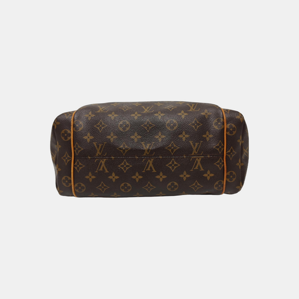 TOTALLY MM Monogram Coated Canvas Brown