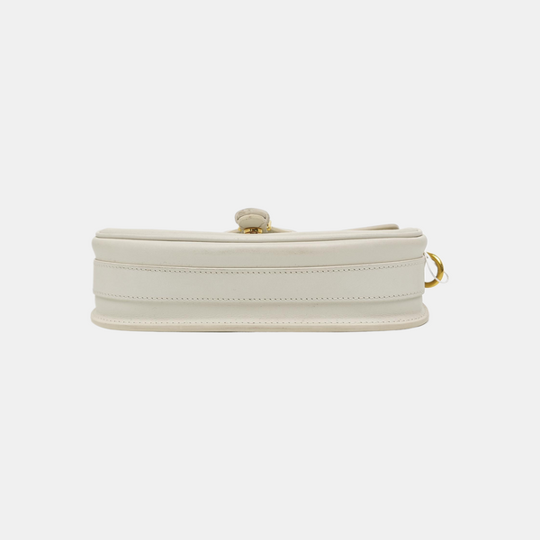 Bobby Medium Calfskin White