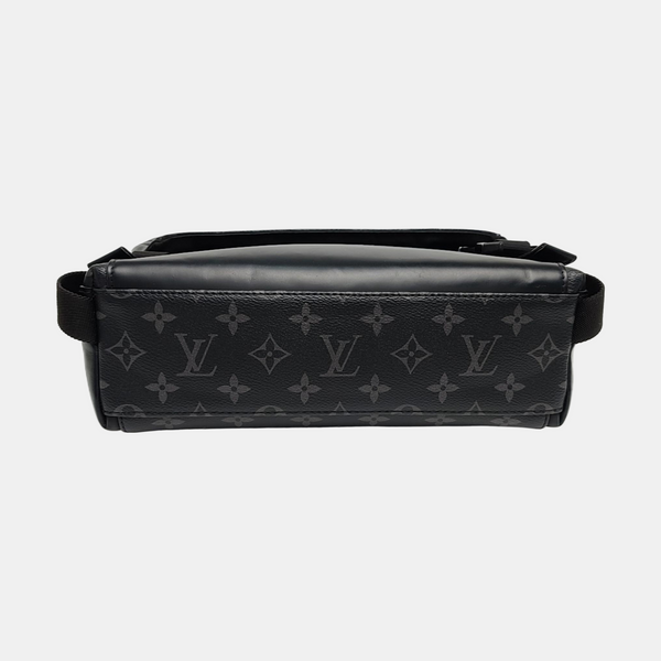 VOYAGER PM Monogram Coated Canvas Black