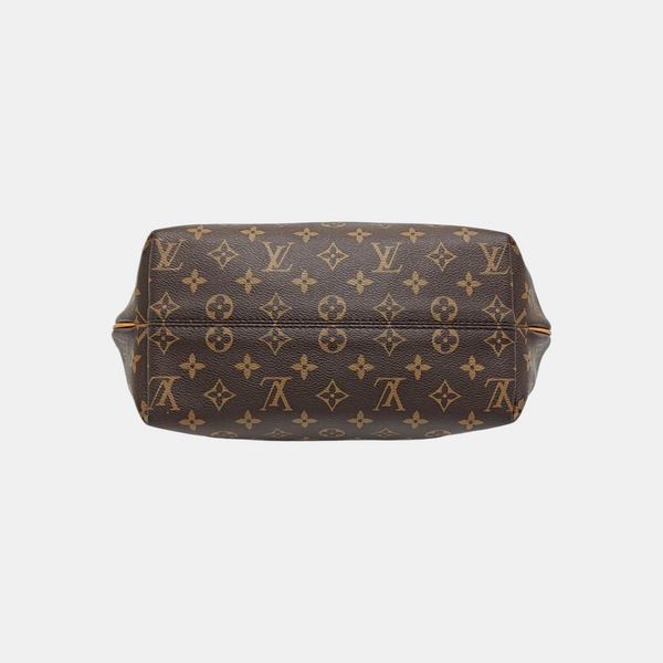 TURENNE PM Monogram Coated Canvas Brown