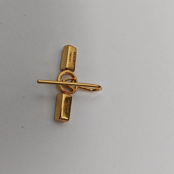 SIMPLY Metal Silver Stud Earrings