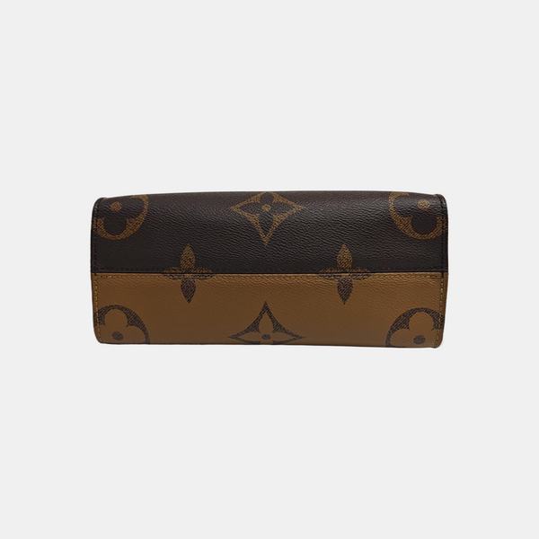 ONTHEGO PM Monogram Coated Canvas Brown