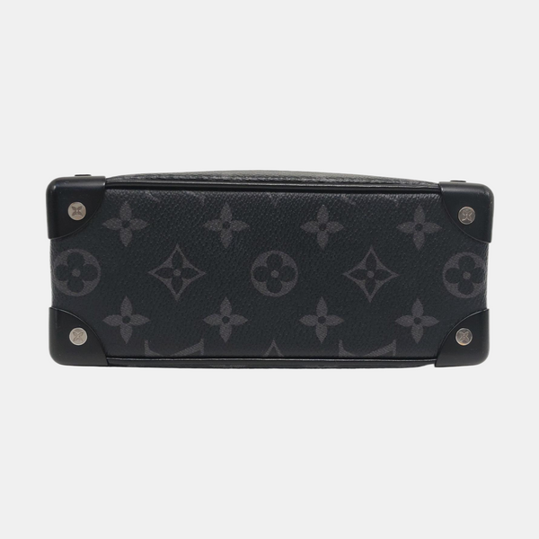 SOFT TRUNK Mini Monogram Coated Canvas Black