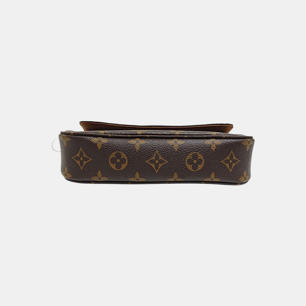 IVY Monogram Coated Canvas Brown