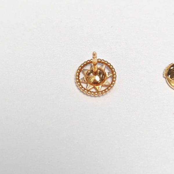 Rose Des Vents 18k Rose Gold Stud Earrings