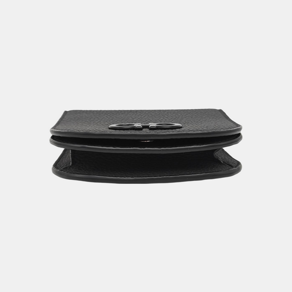 Calfskin Shoulder Bag Mini Black