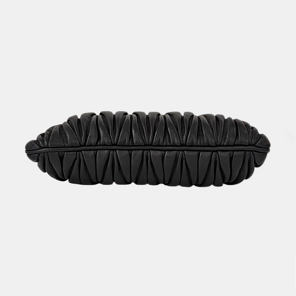 Matelassé Quilted Calfskin Black