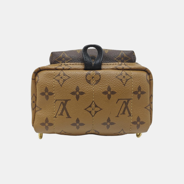 PALM SPRINGS Mini Monogram Coated Canvas Beige