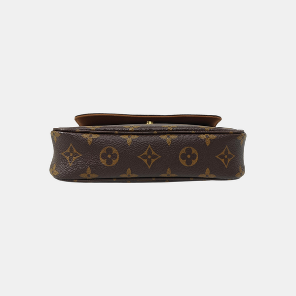 IVY Monogram Coated Canvas Brown