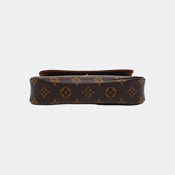 IVY Monogram Coated Canvas Brown