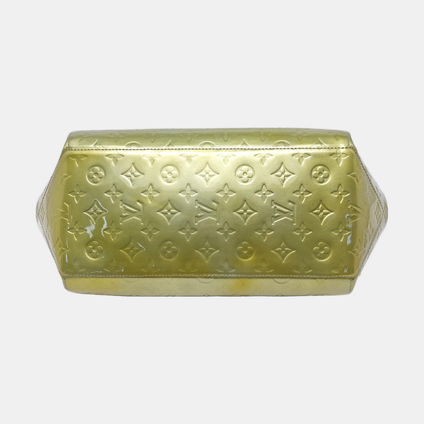 SHERWOOD Monogram Patent Leather Green