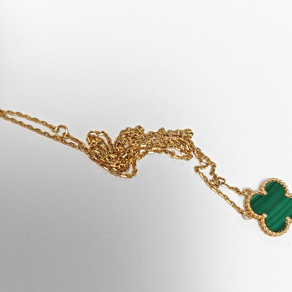 Vintage Alhambra 18k Gold Necklace